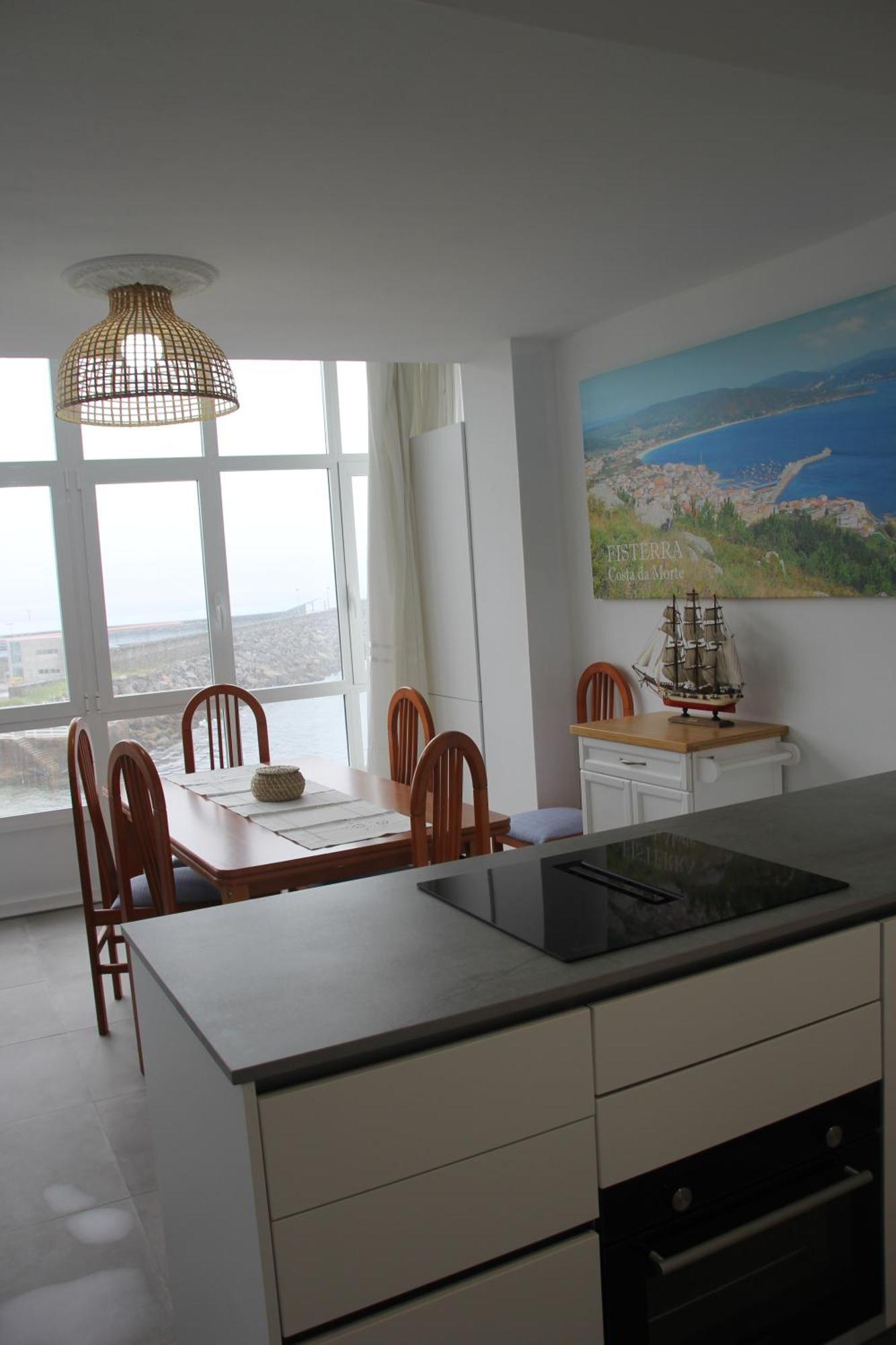 Ferienwohnung Mirador Playa Ribeira - Fisterra Exterior foto